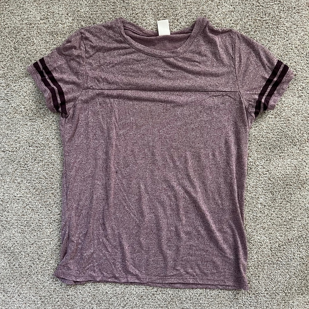 Mauve Marled Tee
